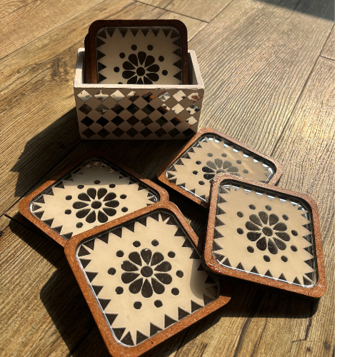 Square Coasters set of 6