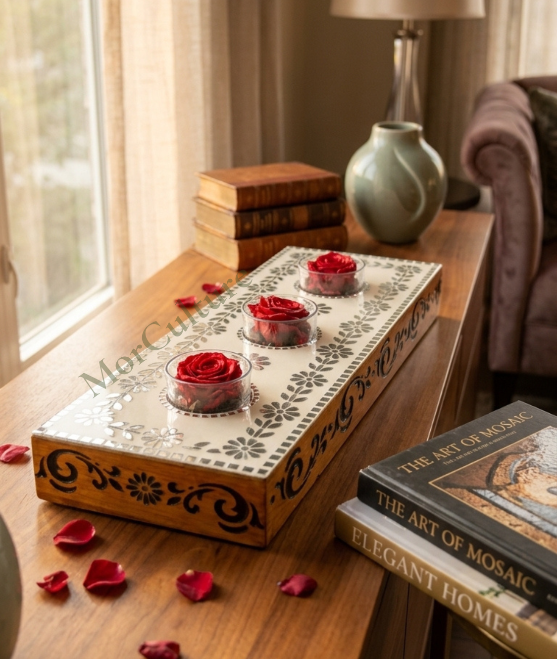 3 Glass Stand Centerpiece