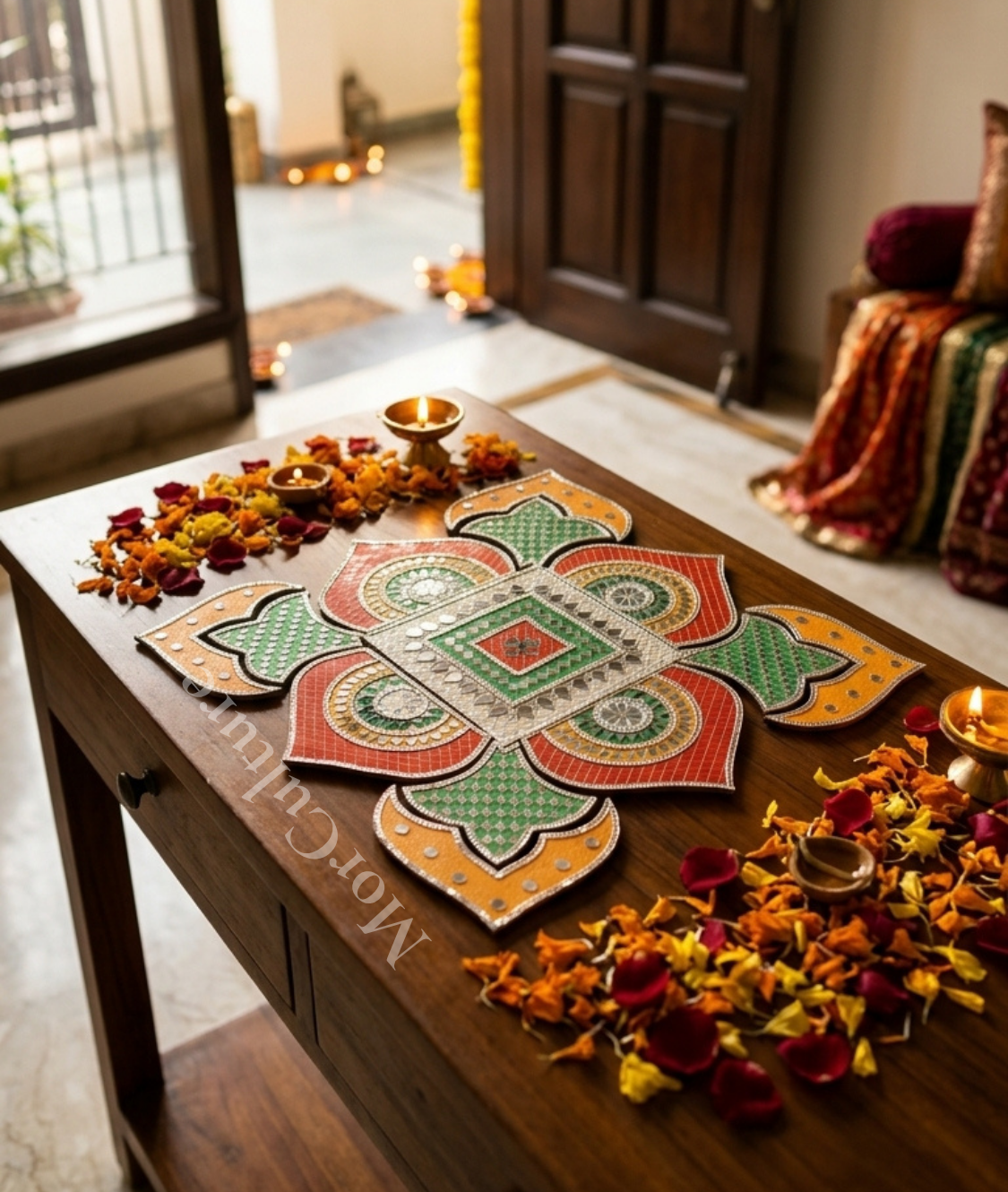13 Piece Rangoli