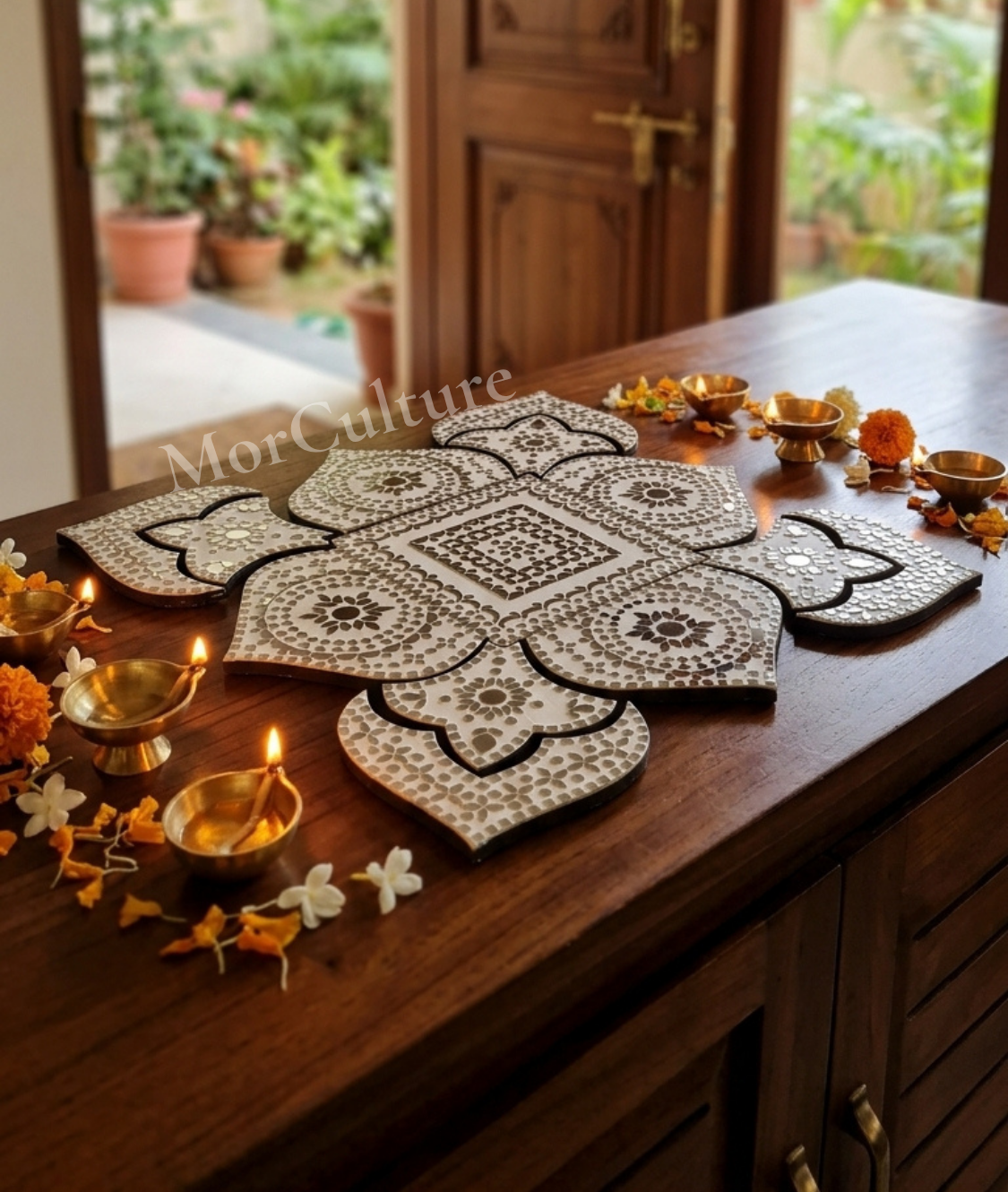 13 Piece Rangoli