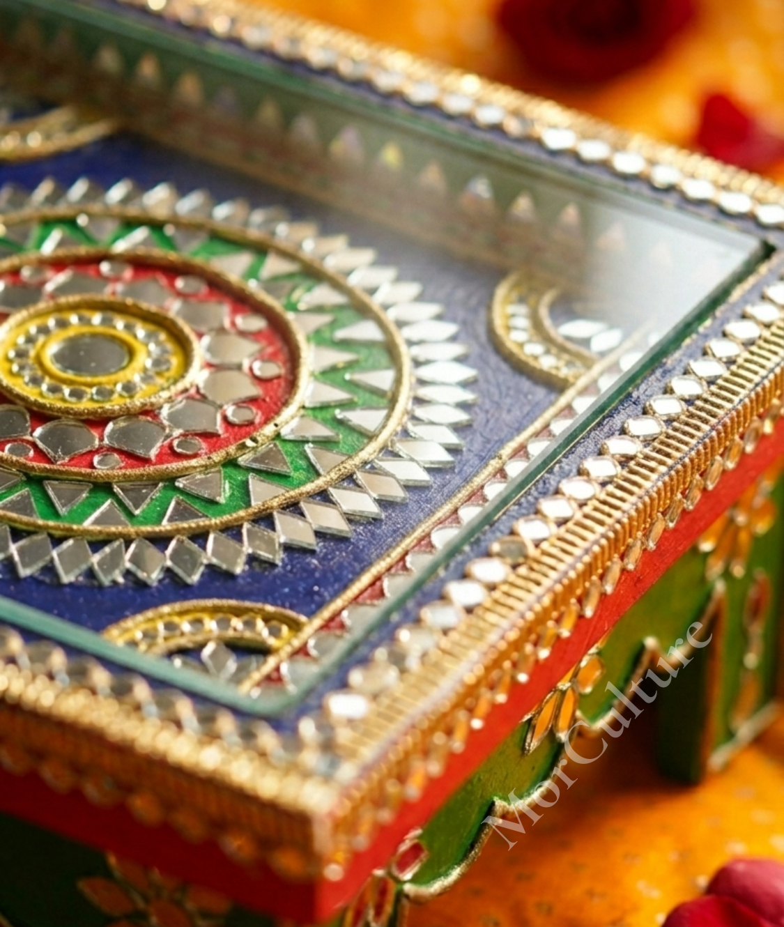 Lippan Art Chowki / Bajot