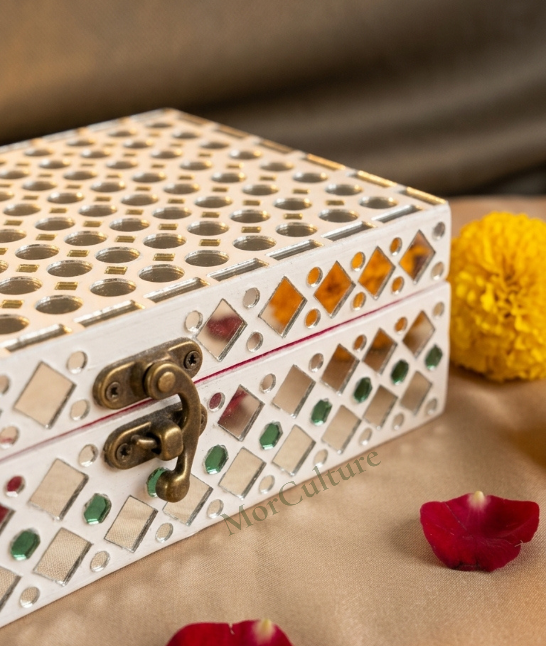 Shagun Box Silver and Gold