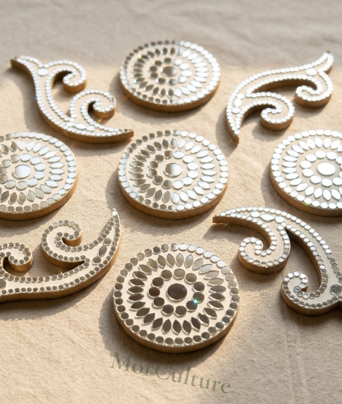 9 Piece Rangoli