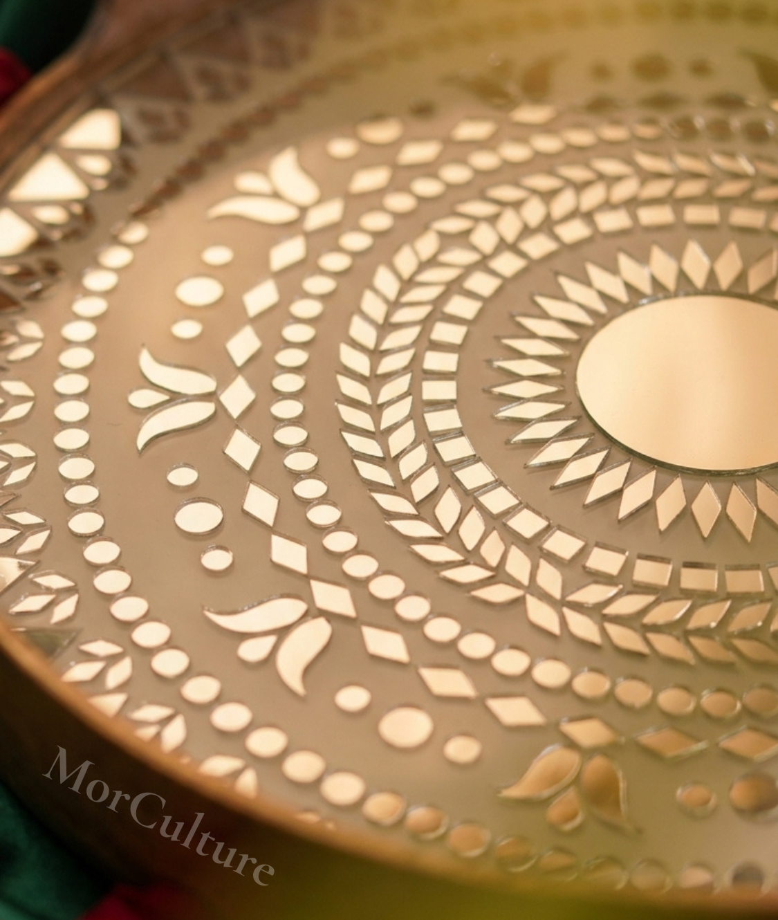 Round Tray Pinewood